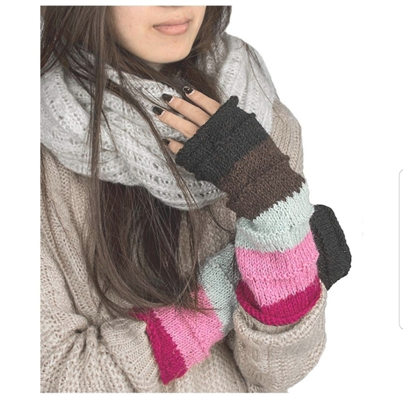 cute fingerless mittens